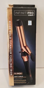 Infinity Pro by Conair Rose Gold Titanium Curling Iron 1.25 in CD251T - Picture 1 of 11