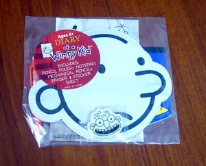 Diary of a Wimpy Kid Mechanical Pencil Motepad Eraser Stickers School Pouch New - Picture 1 of 4