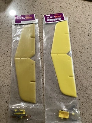 Lot of 2 Hobby Zone #HBZ2532 Yellow Tail  w/ accessories FBC - Image 1 of 3