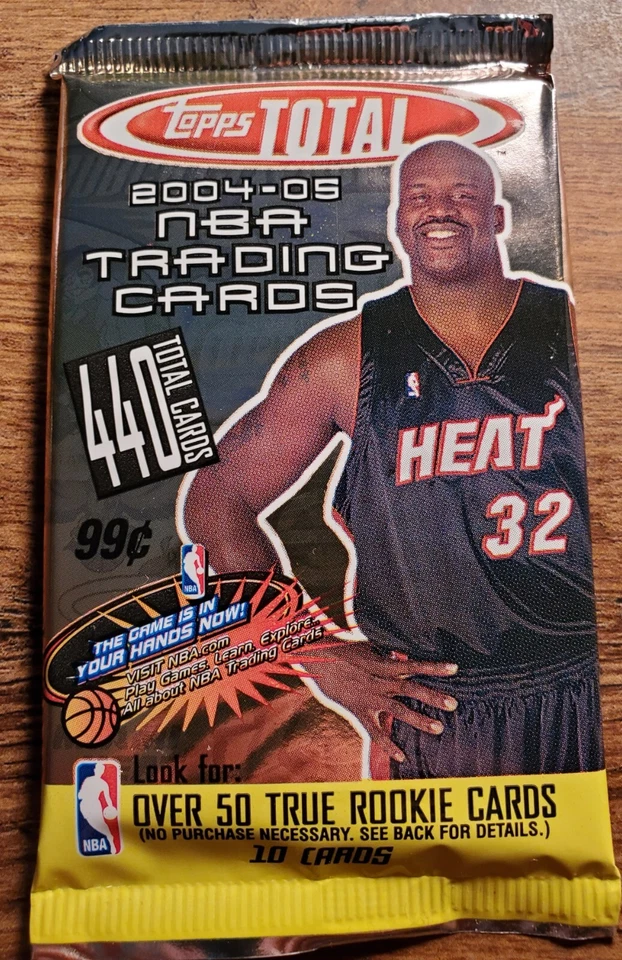2004-05 Topps Total NBA Trading Card Packs 10 cards - Image 1 of 2