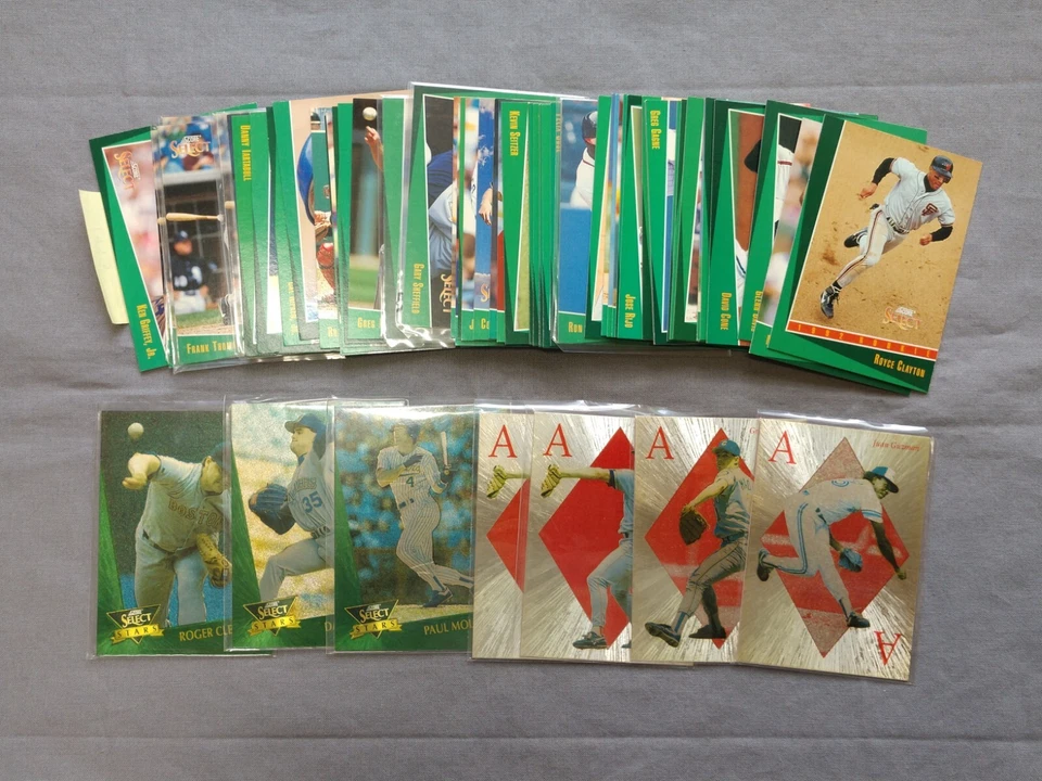1993 Select Baseball Base and Inserts - - - Pick A Card - - - Complete a Set - Image 1 of 1