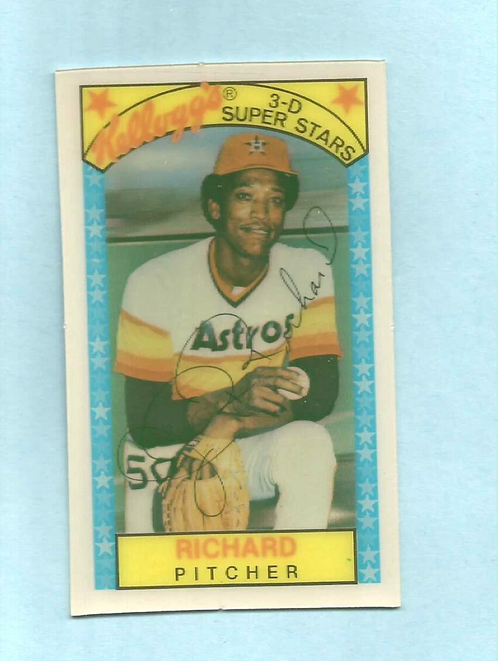 1979 Kellogg's Baseball 3D SUPERSTARS J.R. Richard #19 Houston Astros NM/MT - Image 1 of 1