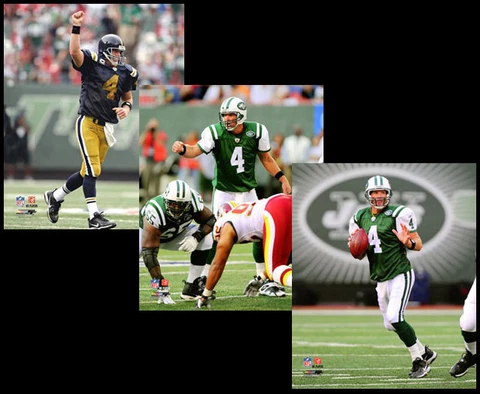 Rare BRETT FAVRE NEW YORK JETS 2008 Premium 16x20 3-POSTER SET Cover