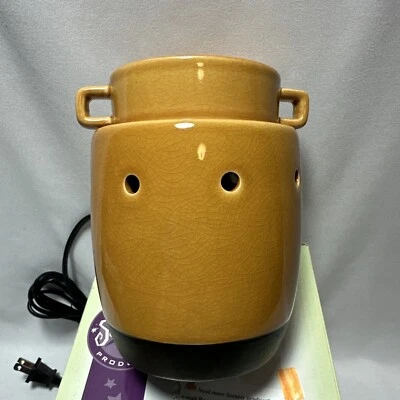 Calentador eléctrico de fusión de cera de cerámica de maíz Scentsy grande suroeste otoño acogedor Foto 1 de 4