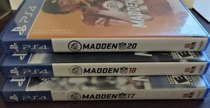 PS4 :  MADDEN NFL 17, MADDEN NFL 18 and MADDEN NFL 20  !! - Picture 1 of 1