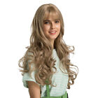 24'' Women Long Curly Wavy Middle Part Wigs for Fancy Dress Cosplay Daily