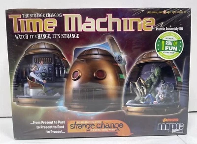 MPC 762-12 The Strange Change H.G. Wells Time Machine Model Kit Sealed NOS - Image 1 of 3