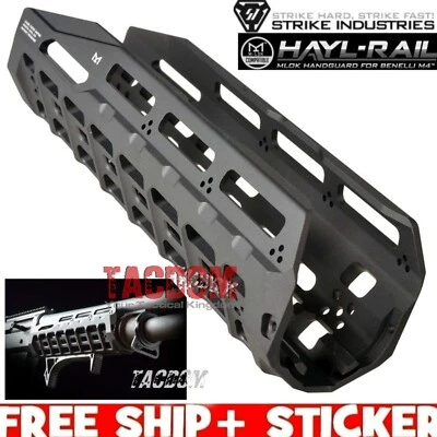 STRIKE INDUSTRIES Strike Industrie HAYL Rail Black Aluminum Guard for Benelli M 4 Shot gun M L OK
