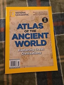 National Geographic: Atlas of The Ancient World Magazine 2017 (Like New) - Picture 1 of 2