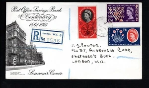 FIRST DAY COVER 1961 POSB ILLUSTRATED   FDC SG 623a - 625a CAT £100 - Picture 1 of 1
