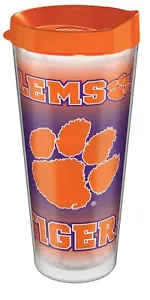 Clemson Tigers Tritan Tumbler - 22 oz - Brand New - Picture 1 of 1