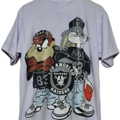 洛杉矶突袭者队 NFL Looney Tunes Bug Bunny T 恤 AN51368 — 第 1/2 张图片