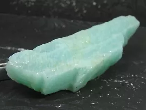 Piedra preciosa suelta áspera natural amazonita cruda de 621 quilates - Imagen 1 de 5