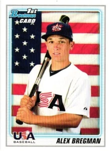 Alex Bregman Rookie! 2010 Bowman Topps #BDPP95 USA Rc Astros - Bild 1 von 2