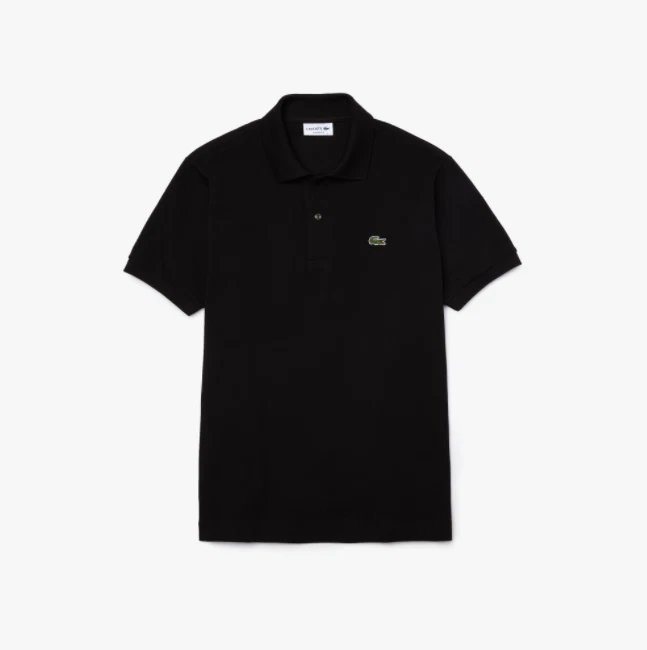 Polo Uomo Manica Corta LACOSTE Classic Fit L1212 031 Noir - Imagen 1 de 1