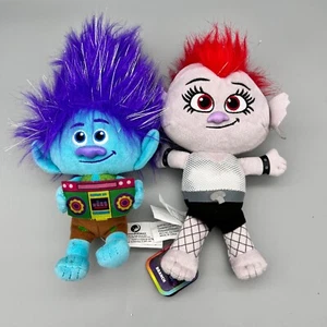Trolls World Tour 10" Stuffed Plush Animals Lot Branch & NWT Mistagged Barb READ - Picture 1 of 24