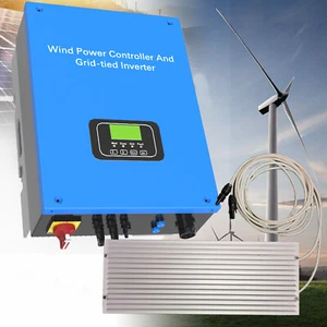 Inversor de turbinas eólicas de 5KW 220V/380V inversor de acoplamiento de red con descarga - Imagen 1 de 12
