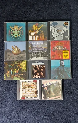 Variety-Blues Rock, Classic Rock, Pop, Rock- Music CDs (1 Lot of 11 CDs) Foto 1 de 2