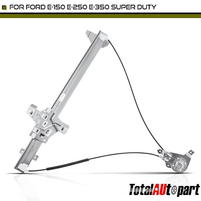 Regulador Ventana Para Ford E-350 E-450 Econoline Super Duty Delantero Izquierdo LH Manual Foto 1 de 4