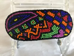 Ginnie Johansen Designs Seed Bead Hair Barrette - Picture 1 of 6