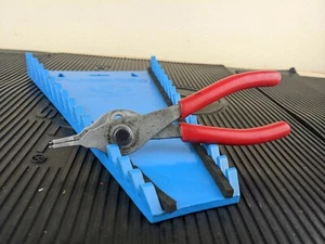 #ap324 Snap-On Tools Fixed Tip Convertible Snap Ring Pliers SRPC4700 RED - Picture 1 of 11
