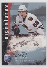 2007-08 Upper Deck Be a Player Signatures Patrick Kane #S-PK Rookie Auto RC