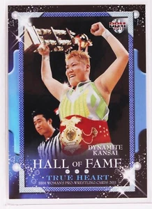 Tarjeta coleccionable DYNAMITE KANSAI - 2011 BBM para mujer de lucha libre profesional - Imagen 1 de 3