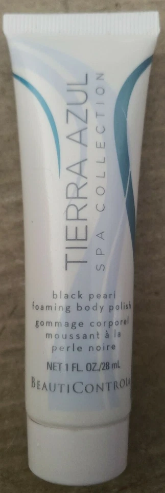 BeautiControl Tierra Azul Spa Collection Black Pearl Foaming Body Polish 1 oz.  - Image 1 of 1