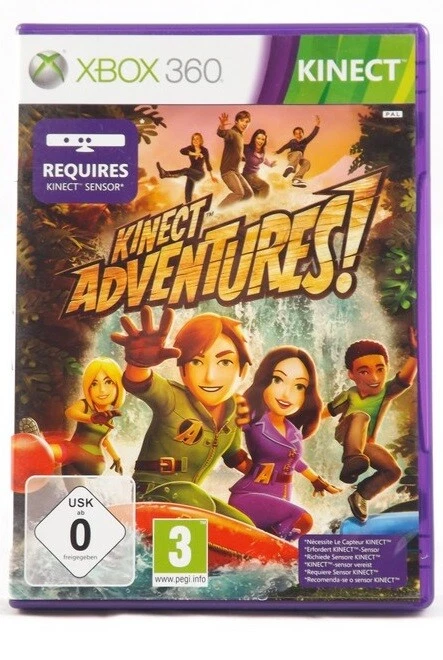 Kinect Adventures! (Microsoft Xbox 360) Spiel in OVP - GEBRAUCHT - Bild 1 von 1