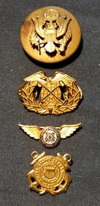 US - "Coast Guard League" Lapel Wings and more, please read... - Picture 1 of 7