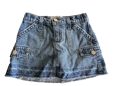 Pantalón Corto Jean Levi Strauss Signature Brand Azul Niñas Talla Pequeña 6-6X Foto 1 de 4