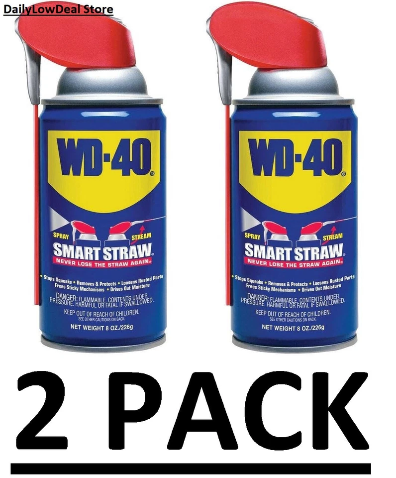 WD-40 Smart Straw Spray Lubricant - 8 fl. oz.