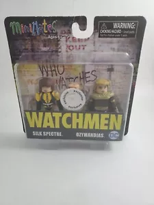 MiniMates Watchmen 2 Pack TRU Exclusive Silk Spectre / Ozymandias (usura della scatola) - Foto 1 di 1