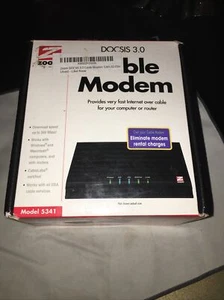 Zoom 343 Mbps DOCSIS 3.0 Cable Modem Model: 5341 - Picture 1 of 6