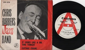 CHRIS BARBER'S JAZZ BAND it looks like a big time tonight 1962 UK COLUMBIA DEMO - Picture 1 of 5
