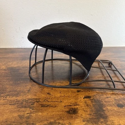 Gorra boina boina negra para hombre Kangol Flat Tropic 504 Ventair talla M Foto 1 de 4