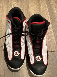 Talla 9.5 - Air Jordan Pro Blanco Fuerte Hombre Blanco/Rojo Universitario 407285-102 - Imagen 1 de 6