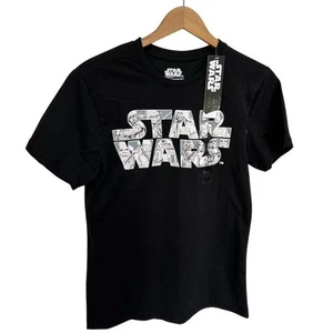 NWT Star Wars Graphic T-Shirt Black Unisex Adults Size M Short Sleeve - Picture 1 of 5