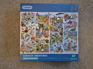 1000 Piece Jigsaw, Curious Creatures, Gibsons - Picture 1 of 3