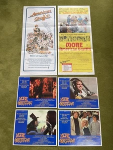 American Graffiti / More American Graffiti Daybill Poster & Lobby Card Bundle - Picture 1 of 23