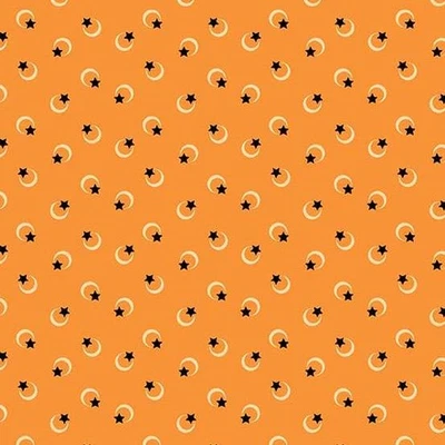 Andover - Midnight Moon - Celestial - 南瓜,织物 BTY — 第 1/4 张图片