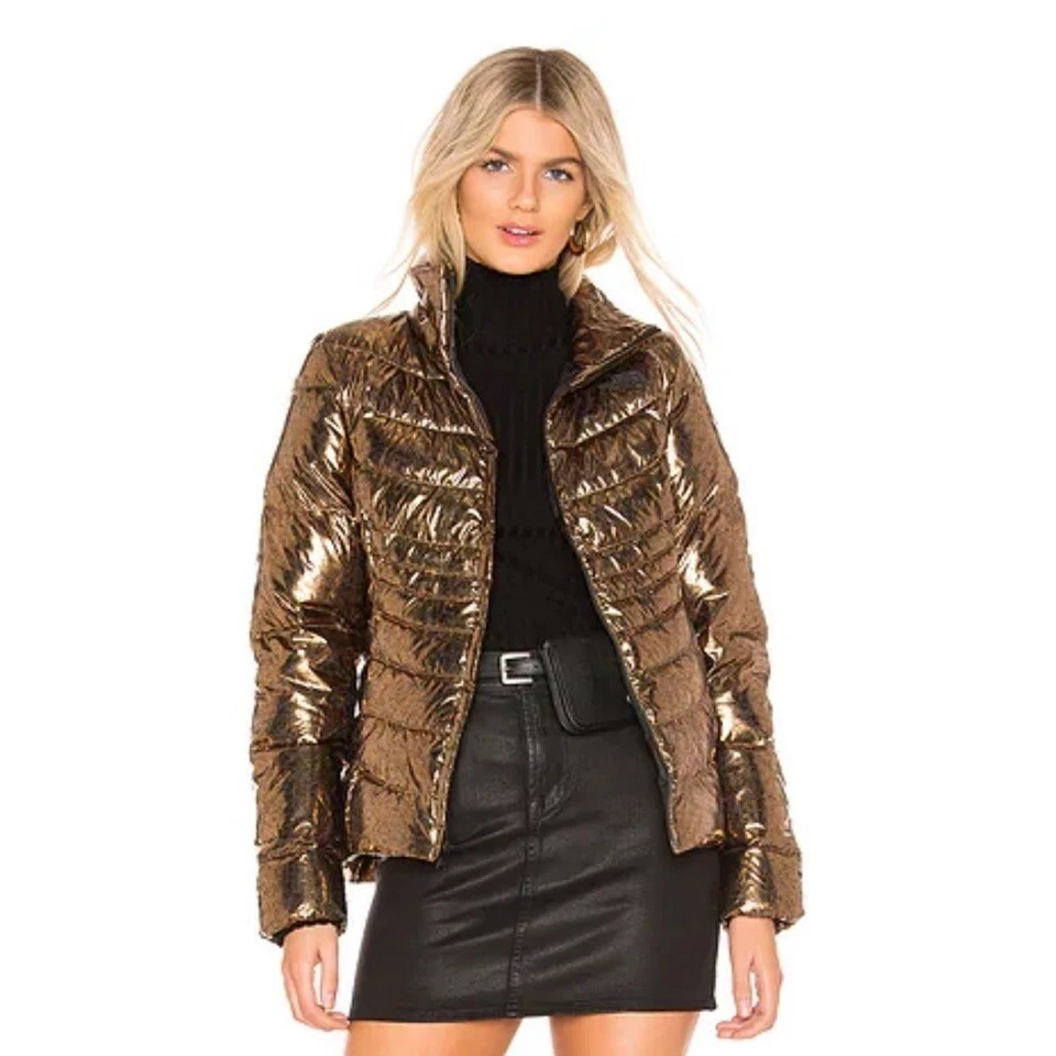 The North Face Aconcagua Jacket Il in Metallic Copper Size S/P - Image 1 of 4