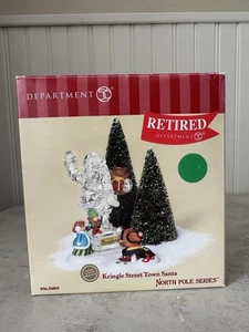 Dept 56 Kringle Street Town Santa Polo Nord serie 56.56869 accessorio ritirato - Foto 1 di 9