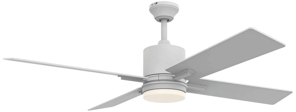 52" Craftmade Teana White LED Ceiling Fan with Wall Control - Image 1 of 1
