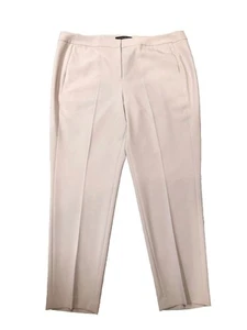 Kasper Sz 16 Beige Career Dress Pants Flat Front High Rise Bootcut Elastane - Picture 1 of 5