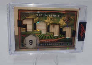 2025 Leaf Seasons In The Sun Baseball Ted Williams gebrauchter Schläger /10 ALS-16 - Bild 1 von 5