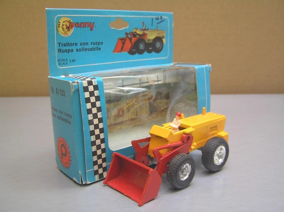 Politoys Penny 0/122 Aveling Bedford Ruspa TS 250 made in Italy MIB Mint in Box - Image 1 of 4