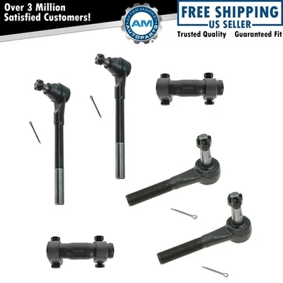 Tie Rod Set For 1994-1999 Dodge Ram 1500 Ram 2500 Ram 3500 - Image 1 of 4