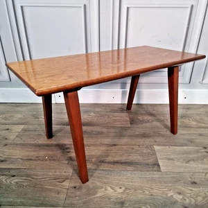 Retro Vintage Danish Teak Coffee Table Mid Century Modern Wooden Atomic - MCM - Picture 1 of 24