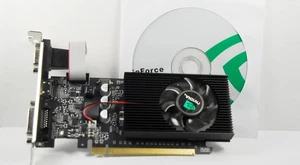 GT210 GRAPHICS CARD DDR3 1GB 64BIT GAMING CARD (H-3-1-6) - Picture 1 of 2